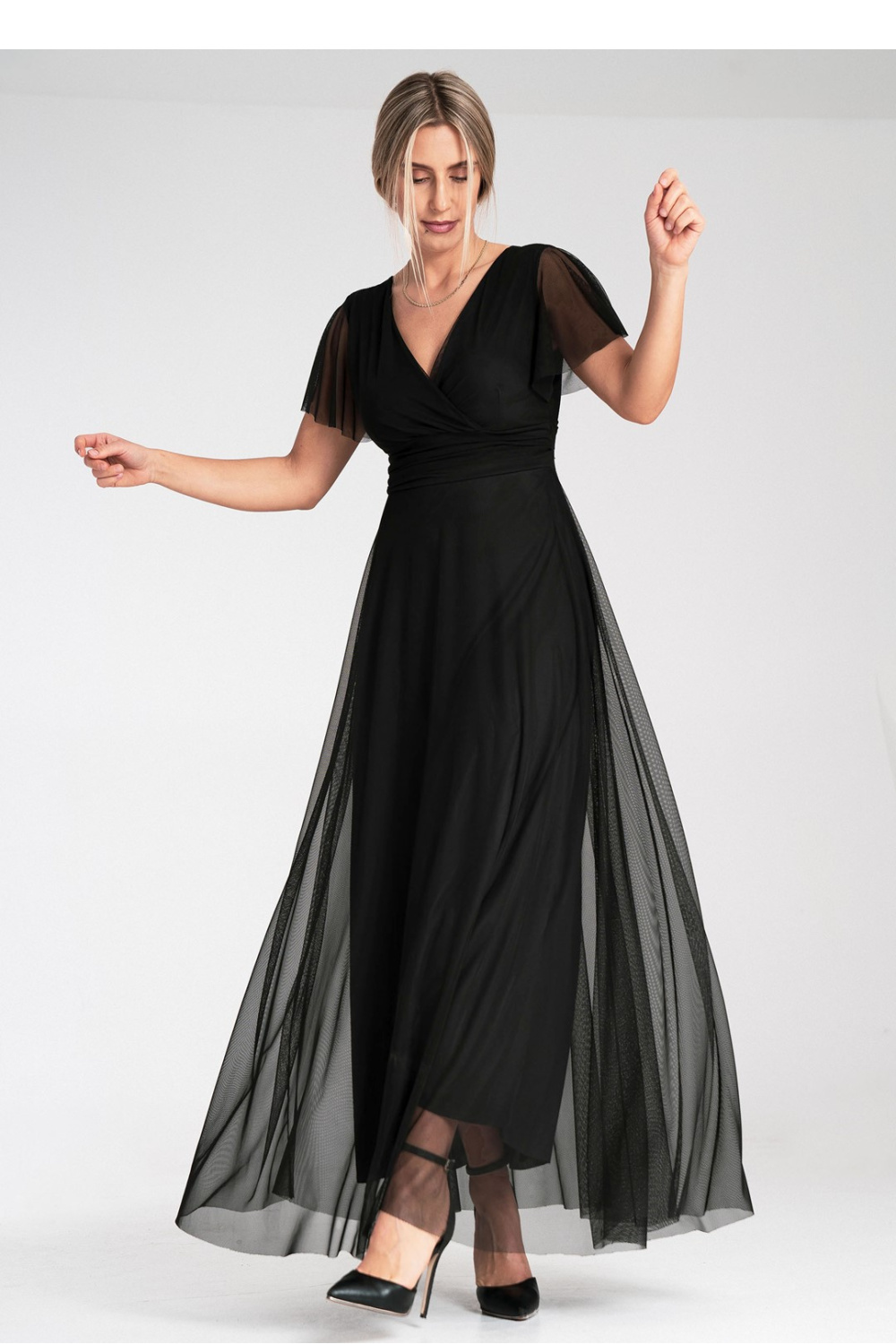 Sukienka Model M1103 Black - Figl214886 - Czarny - obrazek 2