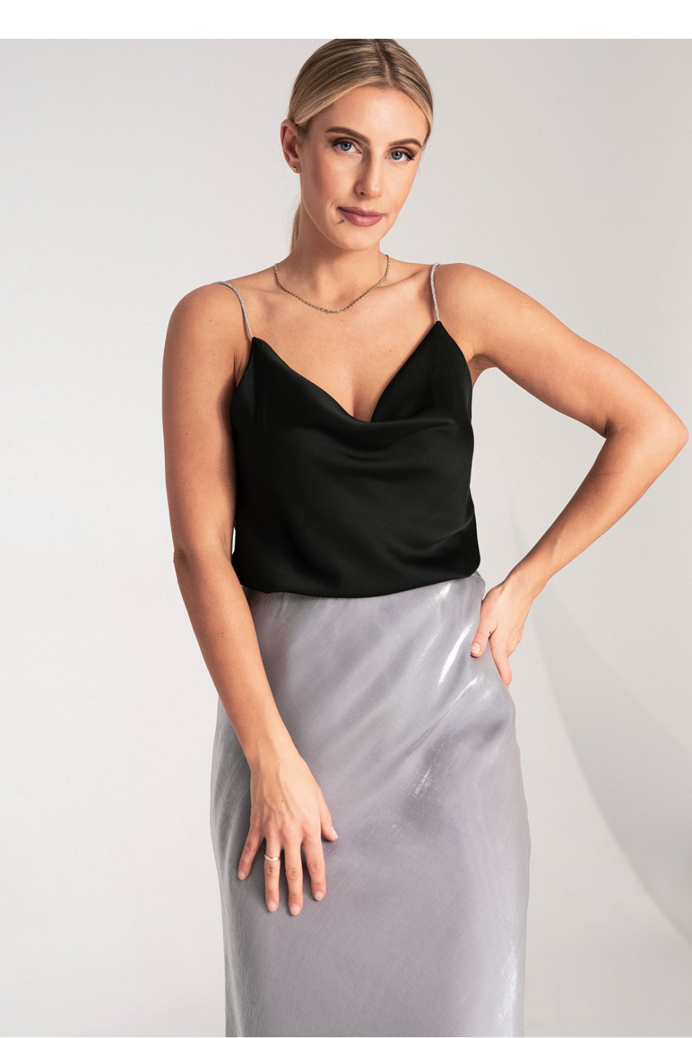Koszulka Top Model M1099 Black - Figl214902 - Czarny - obrazek 4