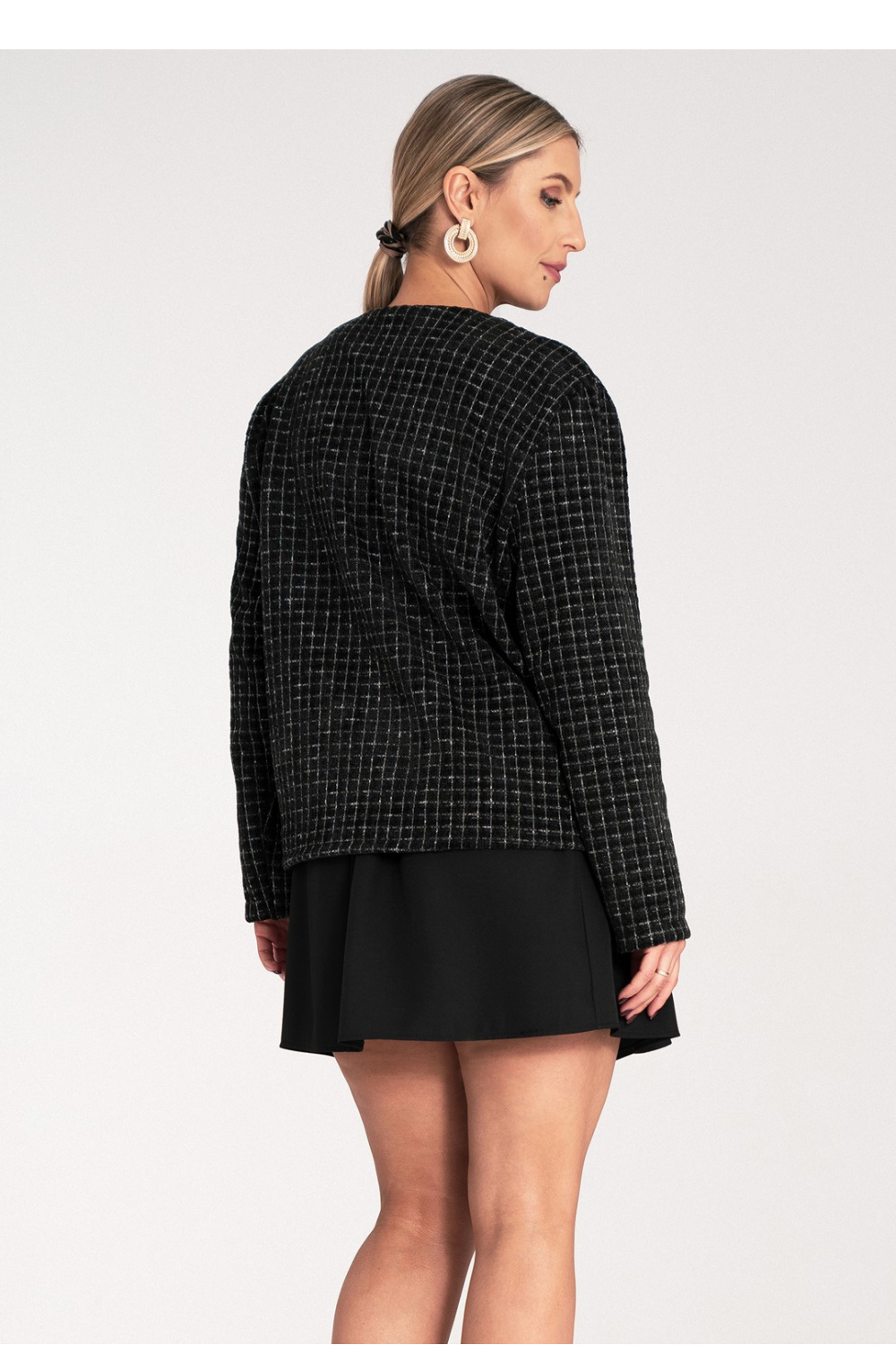 Żakiet Model M1150 Black - Figl214909 - Czarny - obrazek 3
