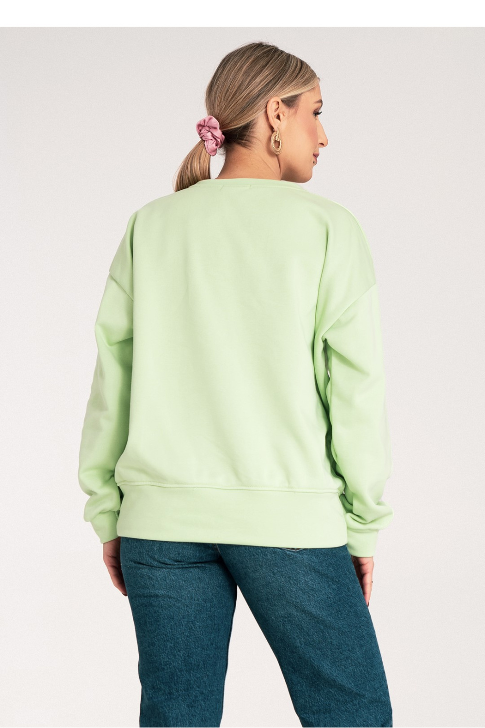 Bluza Damska Model M1152 Green - Figl214913 - Zielony - obrazek 3