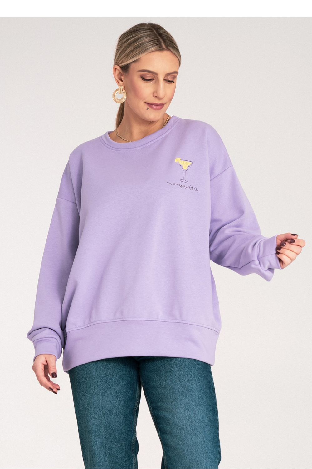 Bluza Damska Model M1152 Violet - Figl214914 - Fioletowy
