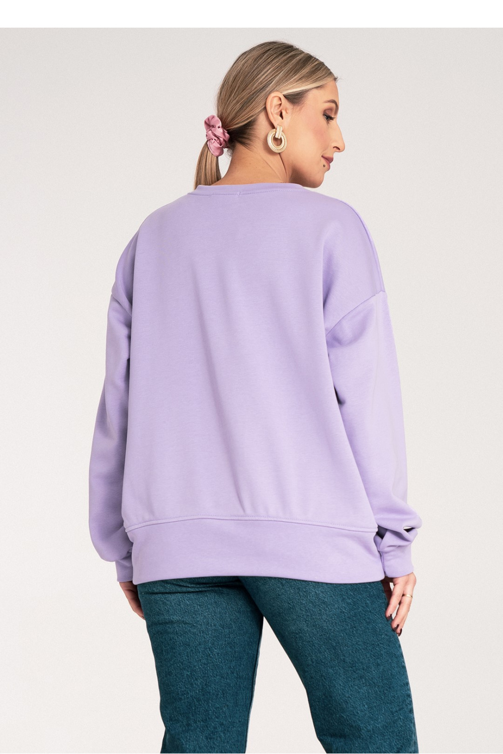 Bluza Damska Model M1152 Violet - Figl214914 - Fioletowy - obrazek 3