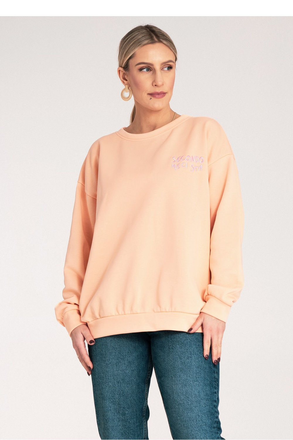 Bluza Damska Model M1151 Orange - Figl214915 - Pomarańczowy