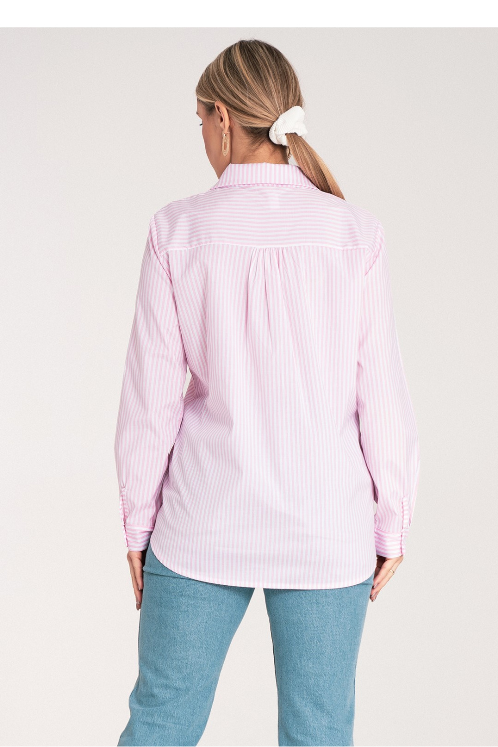 Koszula Damska Model M1174 Pink - Figl214918 - Różowy - obrazek 3