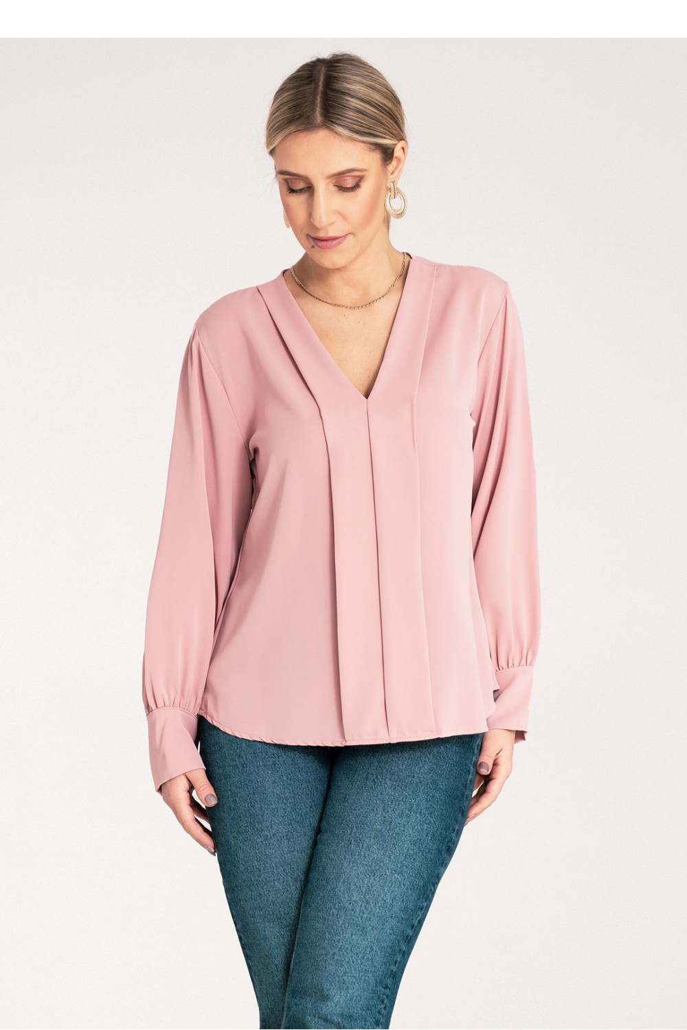 Bluzka Model M1135 Pink - Figl214922 - Różowy