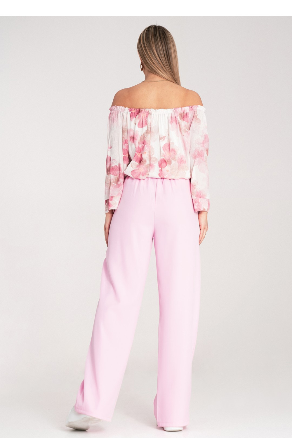 Spodnie Damskie Model M1129 Pink - Figl214934 - Różowy - obrazek 3