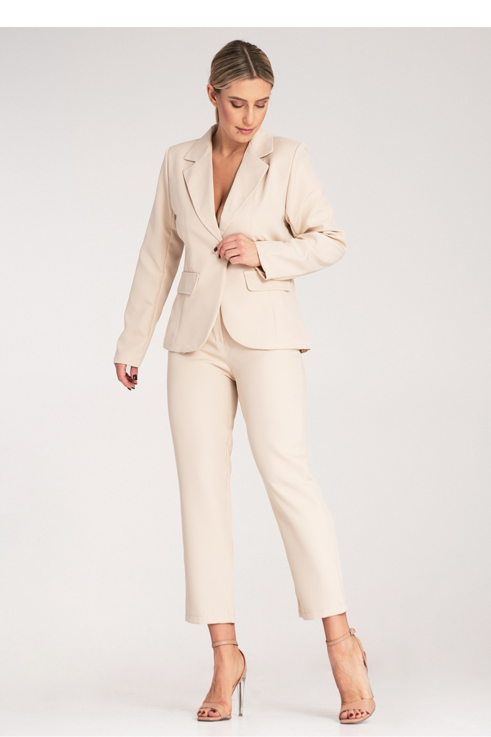 Spodnie Komplet Model M1148 Beige - Figl214972 - Beżowy - obrazek 2
