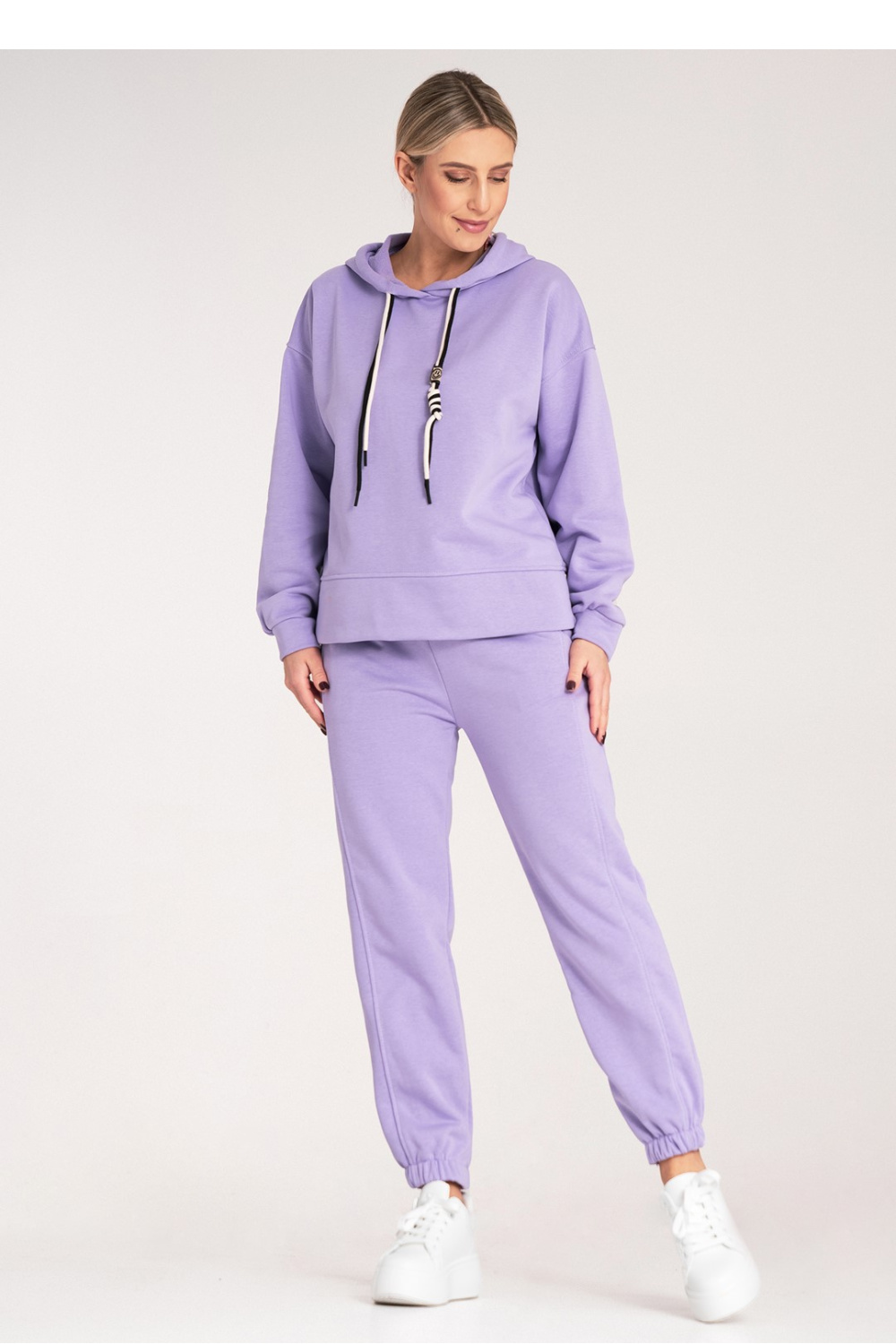 Spodnie Dres Model M1126 Violet - Figl214976 - Fioletowy