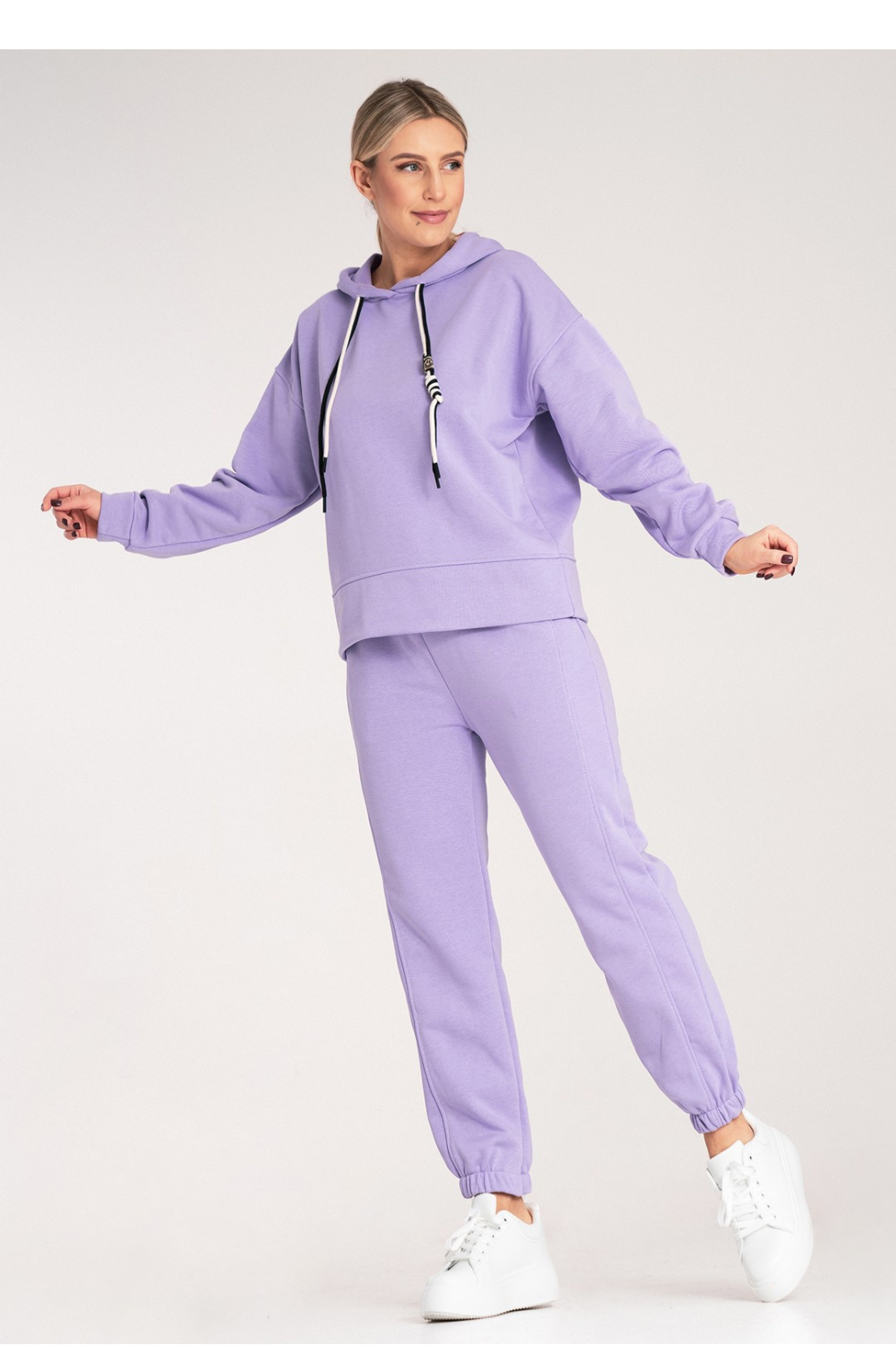 Spodnie Dres Model M1126 Violet - Figl214976 - Fioletowy - obrazek 2