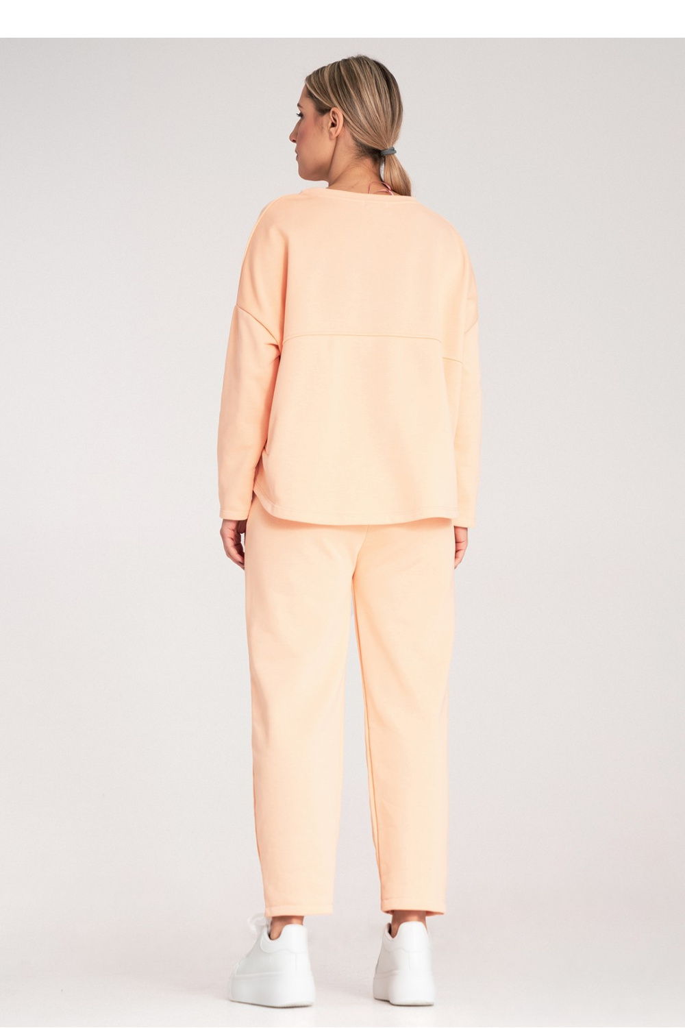 Spodnie Dres Model M1125 Orange - Figl214978 - Pomarańczowy - obrazek 3