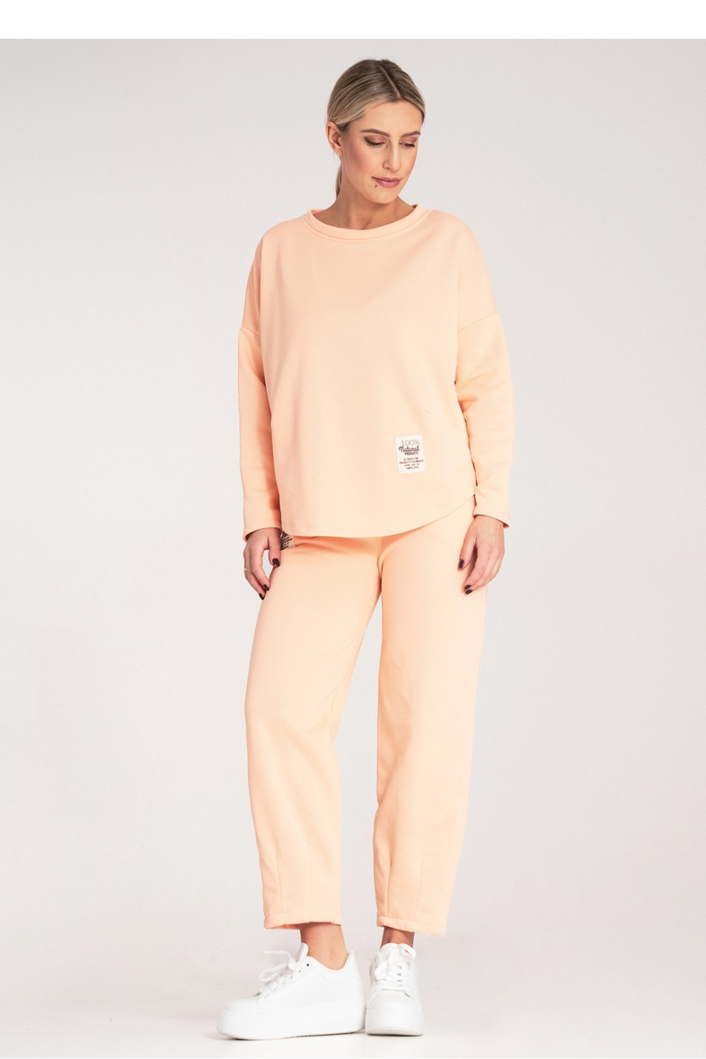 Spodnie Dres Model M1125 Orange - Figl214978 - Pomarańczowy - obrazek 4