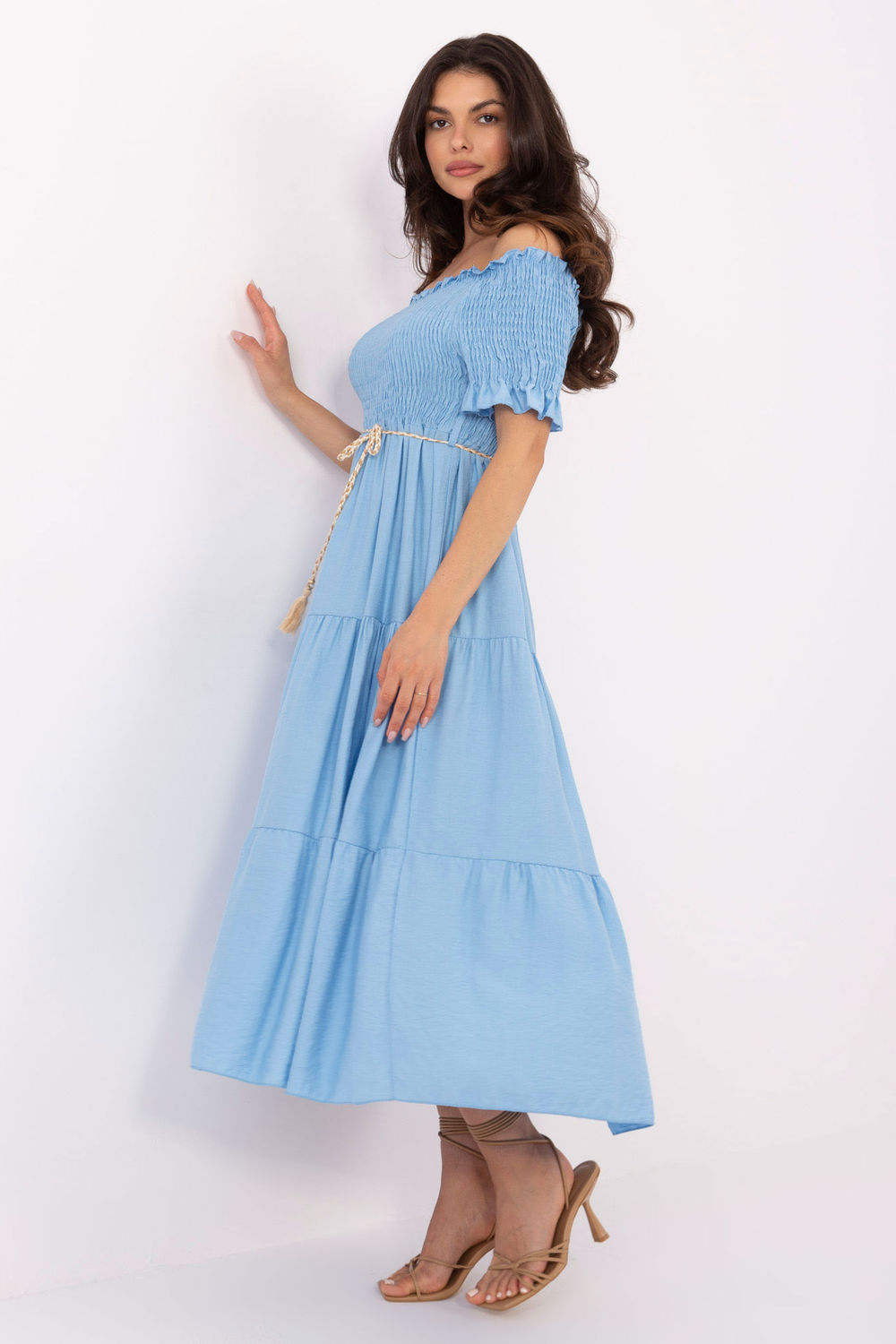 Sukienka Model MI-SK-A2609.96 Blue - Italy Moda215188 - Niebieski - obrazek 2