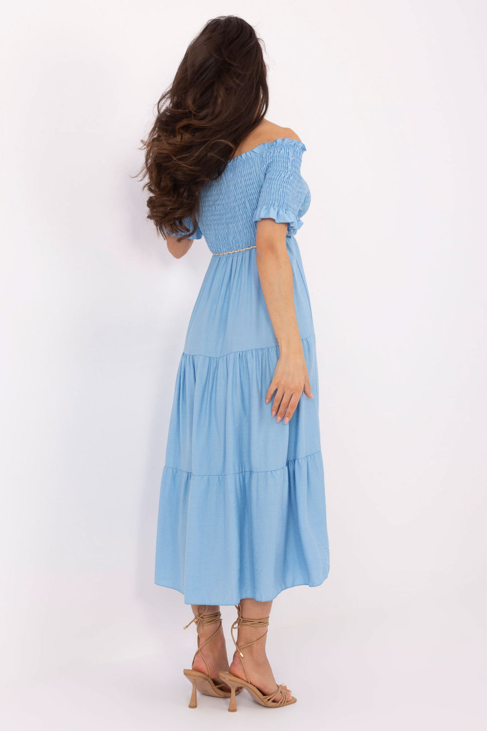 Sukienka Model MI-SK-A2609.96 Blue - Italy Moda215188 - Niebieski - obrazek 3