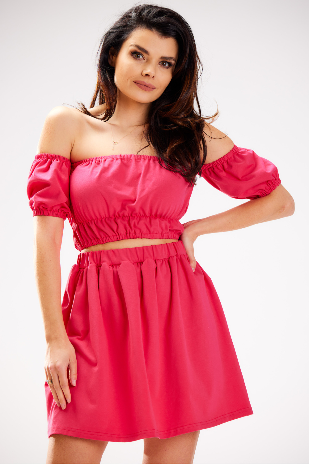 Spódnica Model M309 Fuksja - Infinite You215317 - Różowy