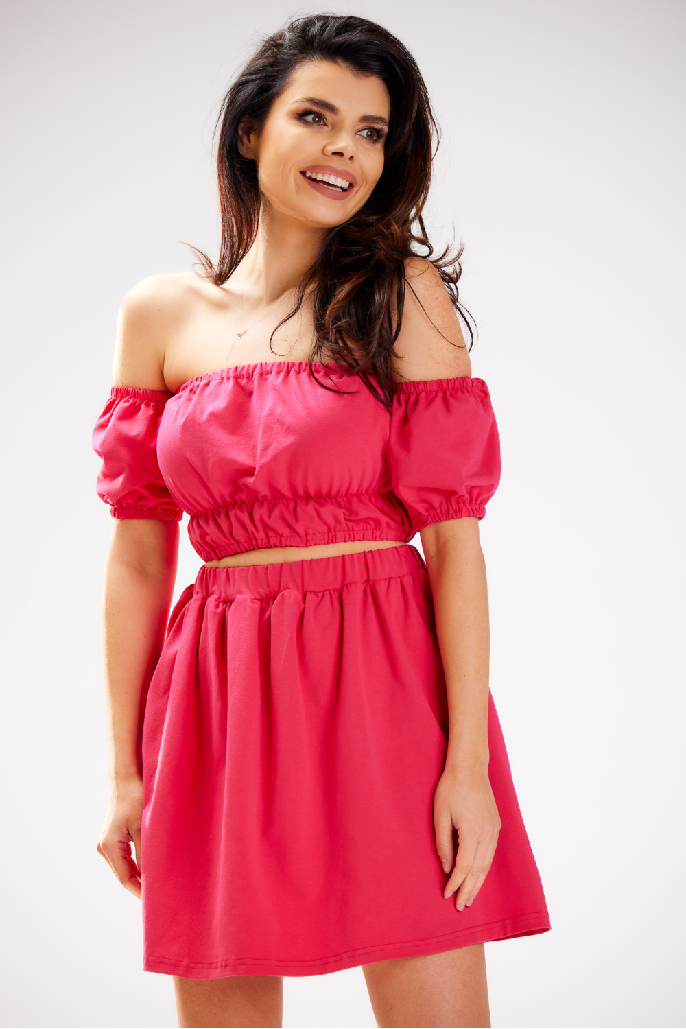 Bluzka Model M308 Fuksja - Infinite You215320 - Różowy