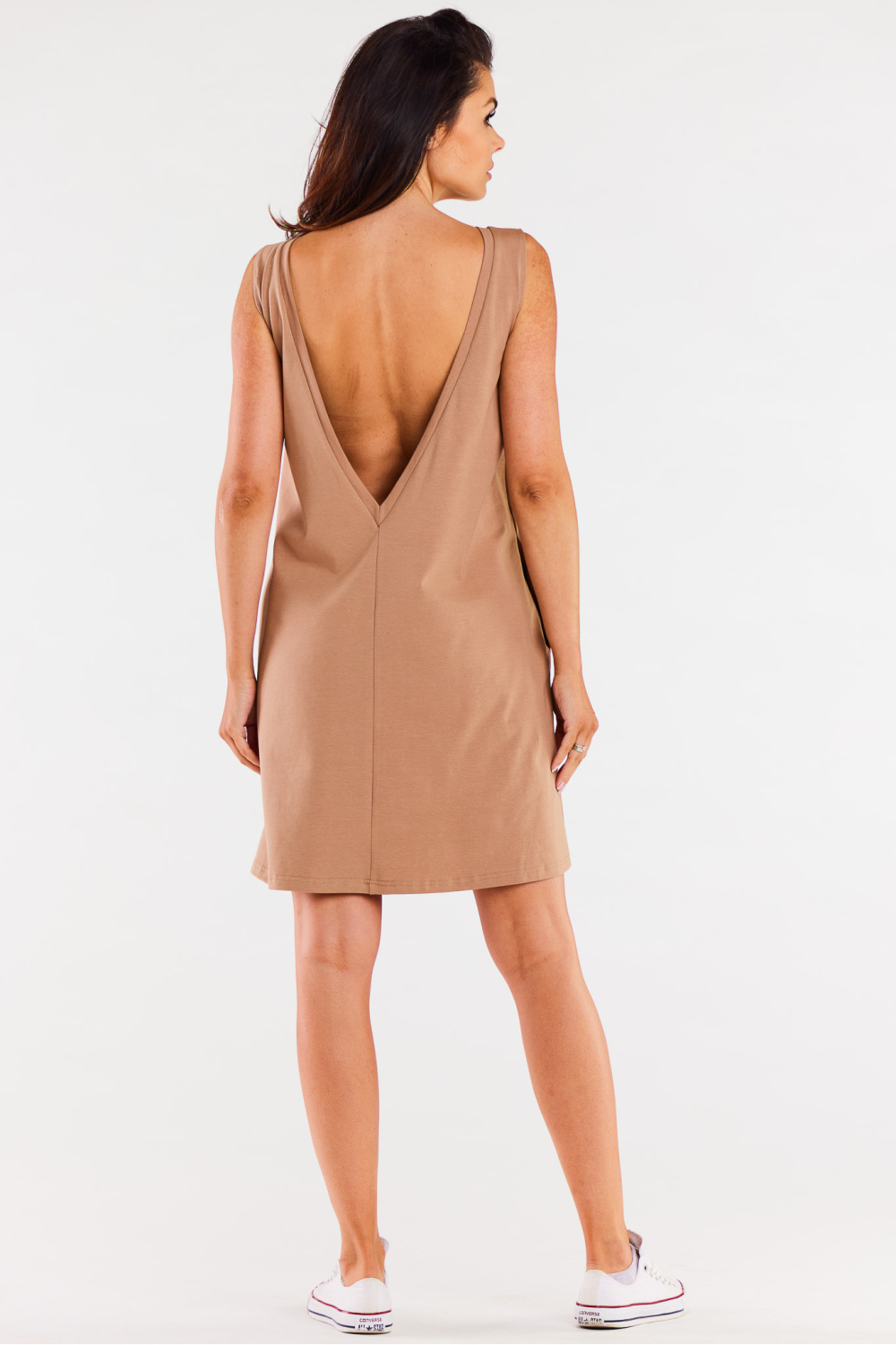 Sukienka Model M296 Beige - Infinite You215326 - Beżowy - obrazek 3