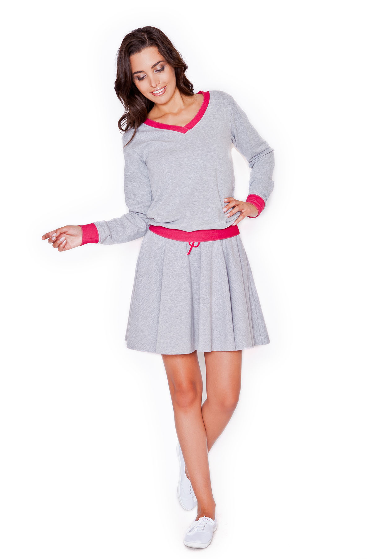 Spódnica Model K279 Pink - Katrus48289 - Różowy