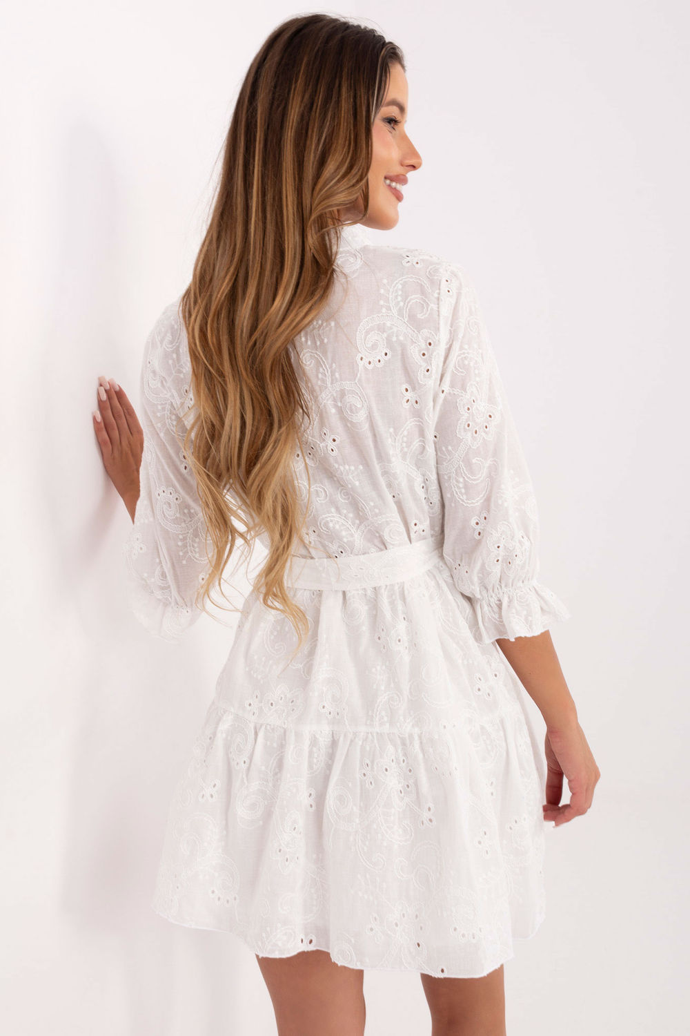 Sukienka Model LK-SK-510085-1.65 White - Lakerta215799 - Biały - obrazek 3