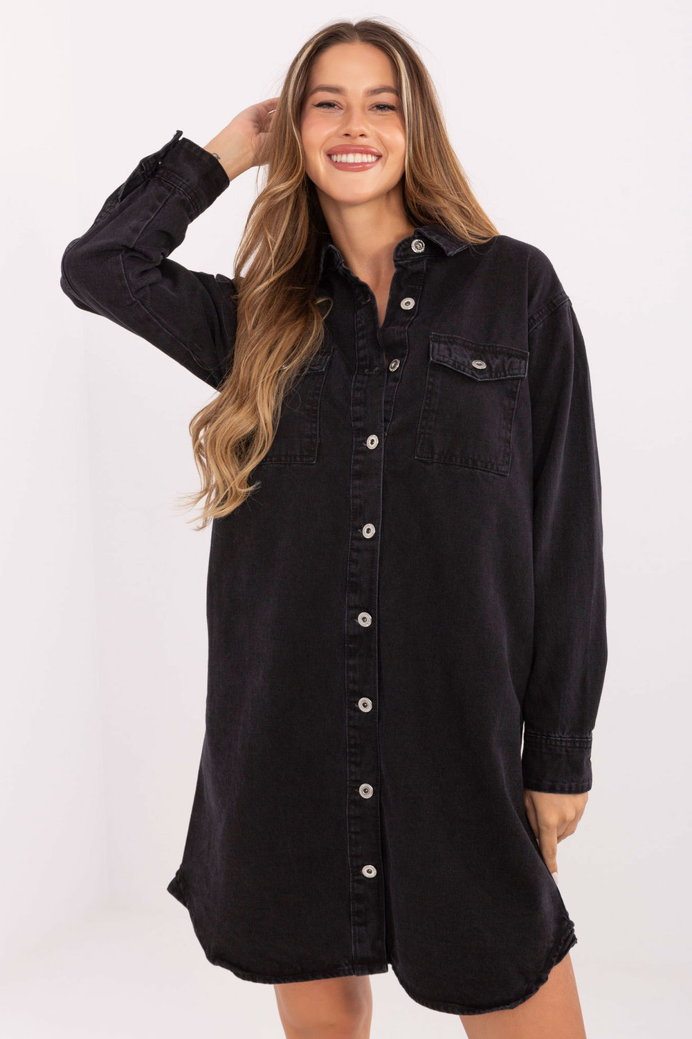 Sukienka Model D80026BI30469B158 Black - Sublevel215886 - Czarny
