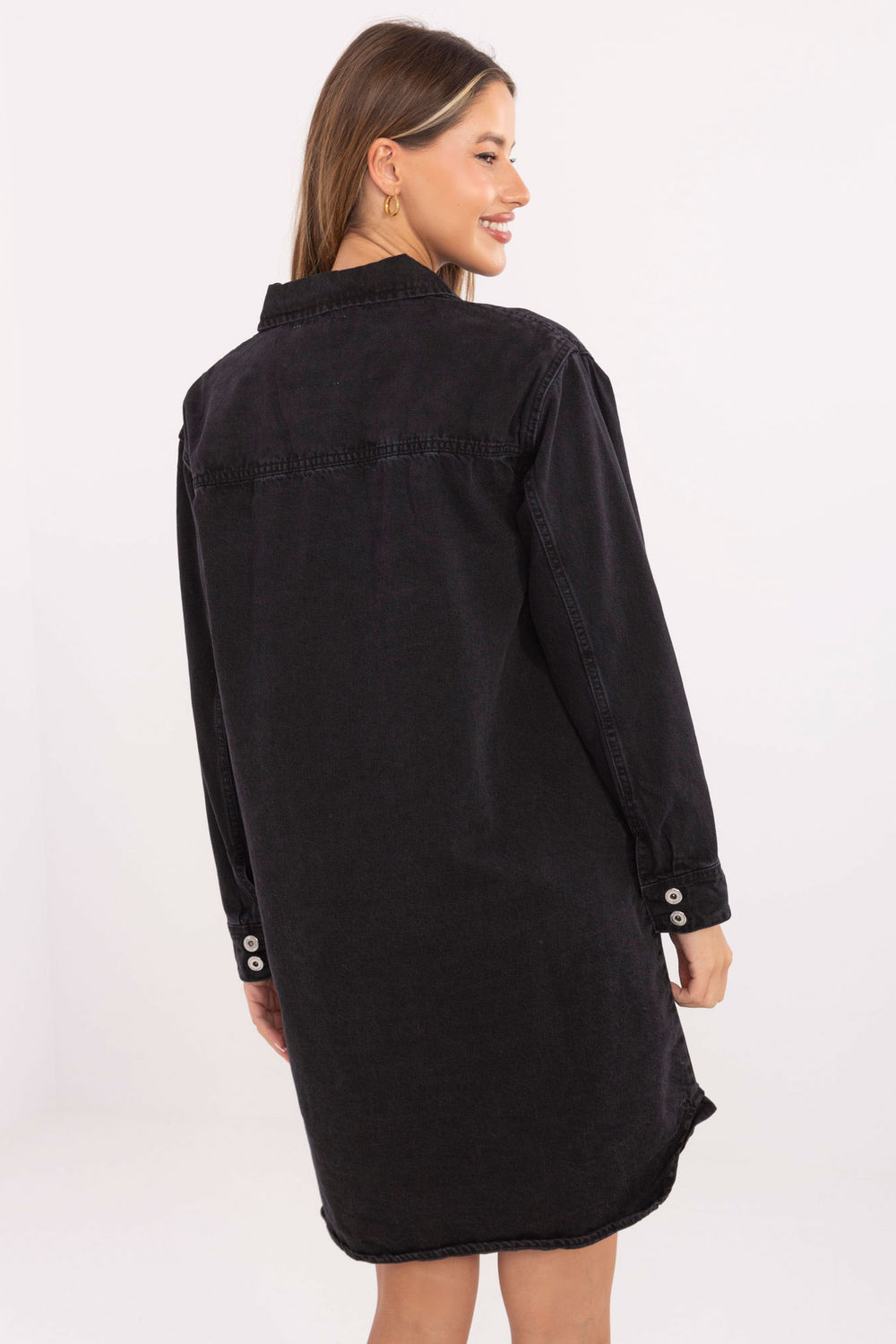 Sukienka Model D80026BI30469B158 Black - Sublevel215886 - Czarny - obrazek 3