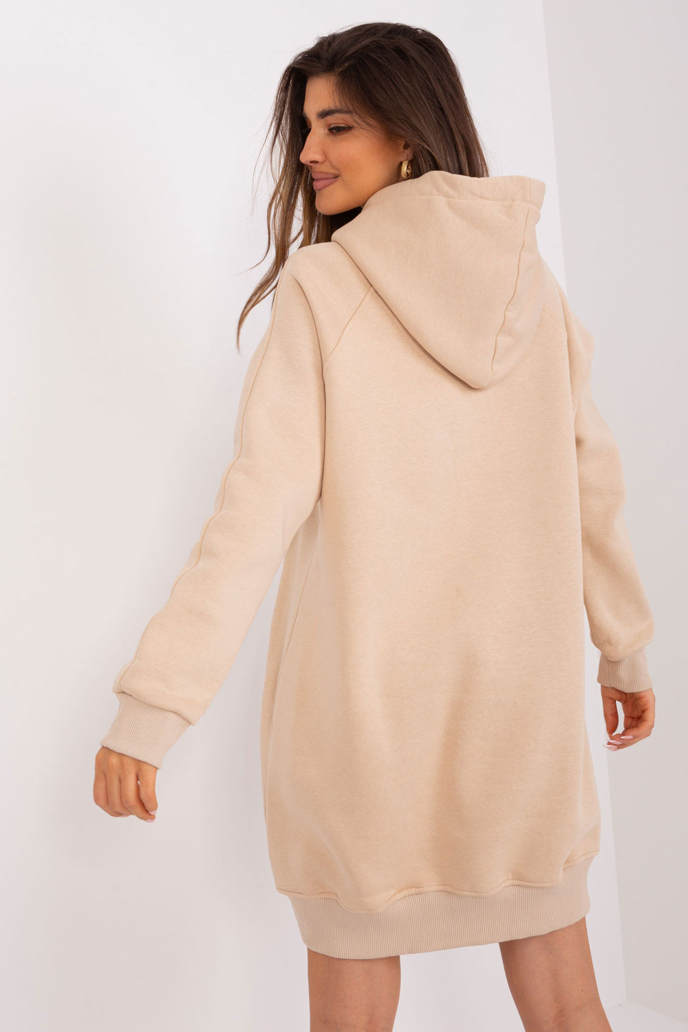 Bluza Damska Model EM-BL-704.99P Beige - Ex Moda216167 - Beżowy - obrazek 3