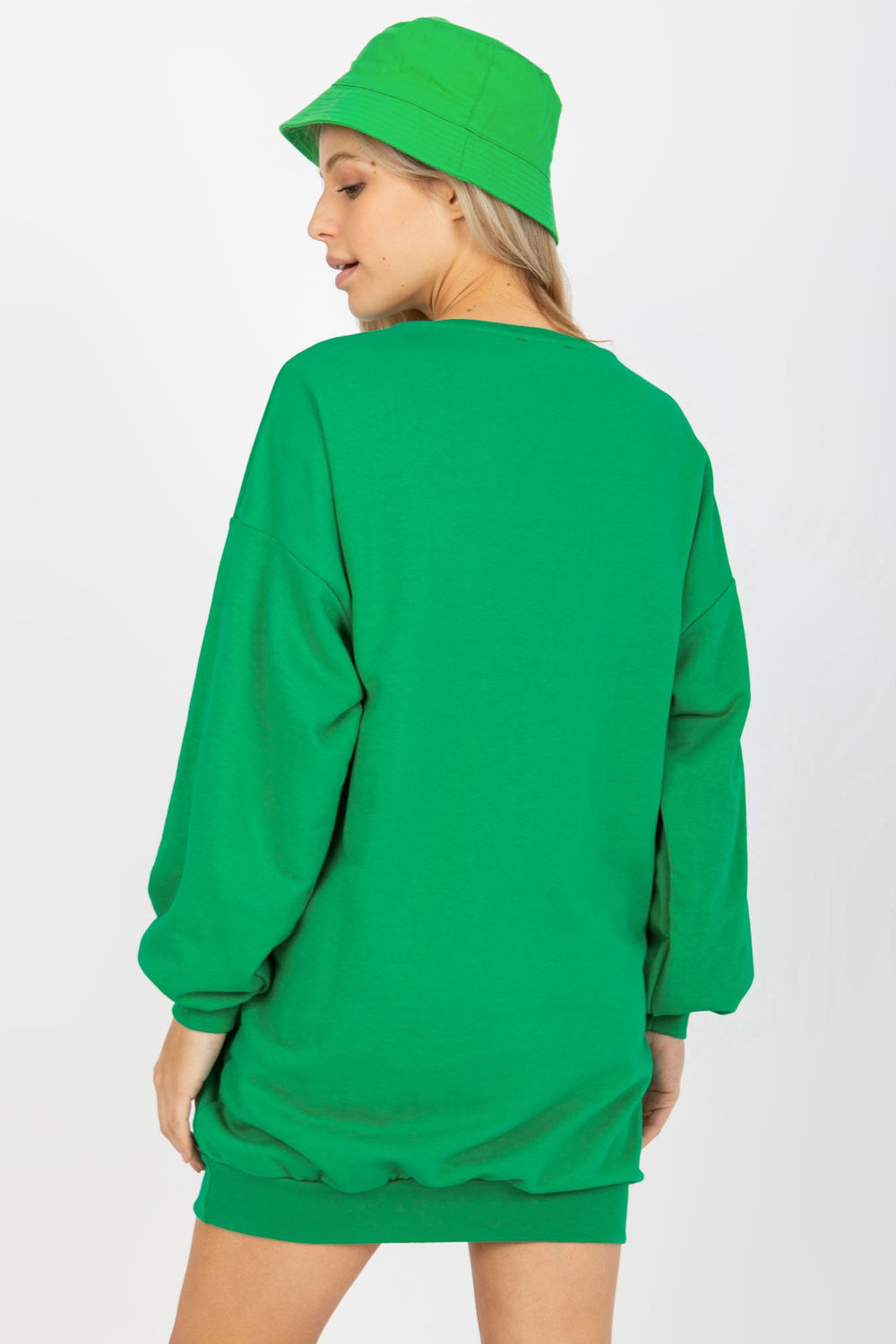 Bluza Damska Model EM-BL-U719.82P Green - Ex Moda216176 - Zielony - obrazek 3