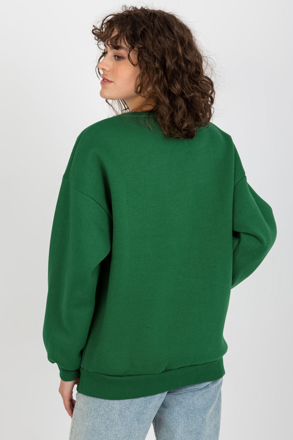 Bluza Damska Model EM-BL-617-4.41P Dark Green - Ex Moda216190 - Zielony - obrazek 3