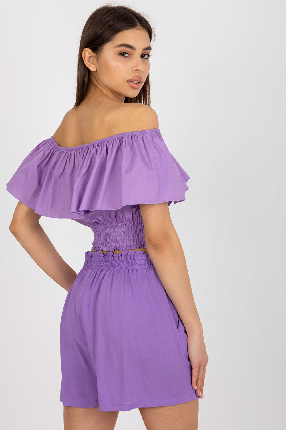 Bluzka Model LK-TP-508609.37 Violet - Lakerta216389 - Fioletowy - obrazek 3