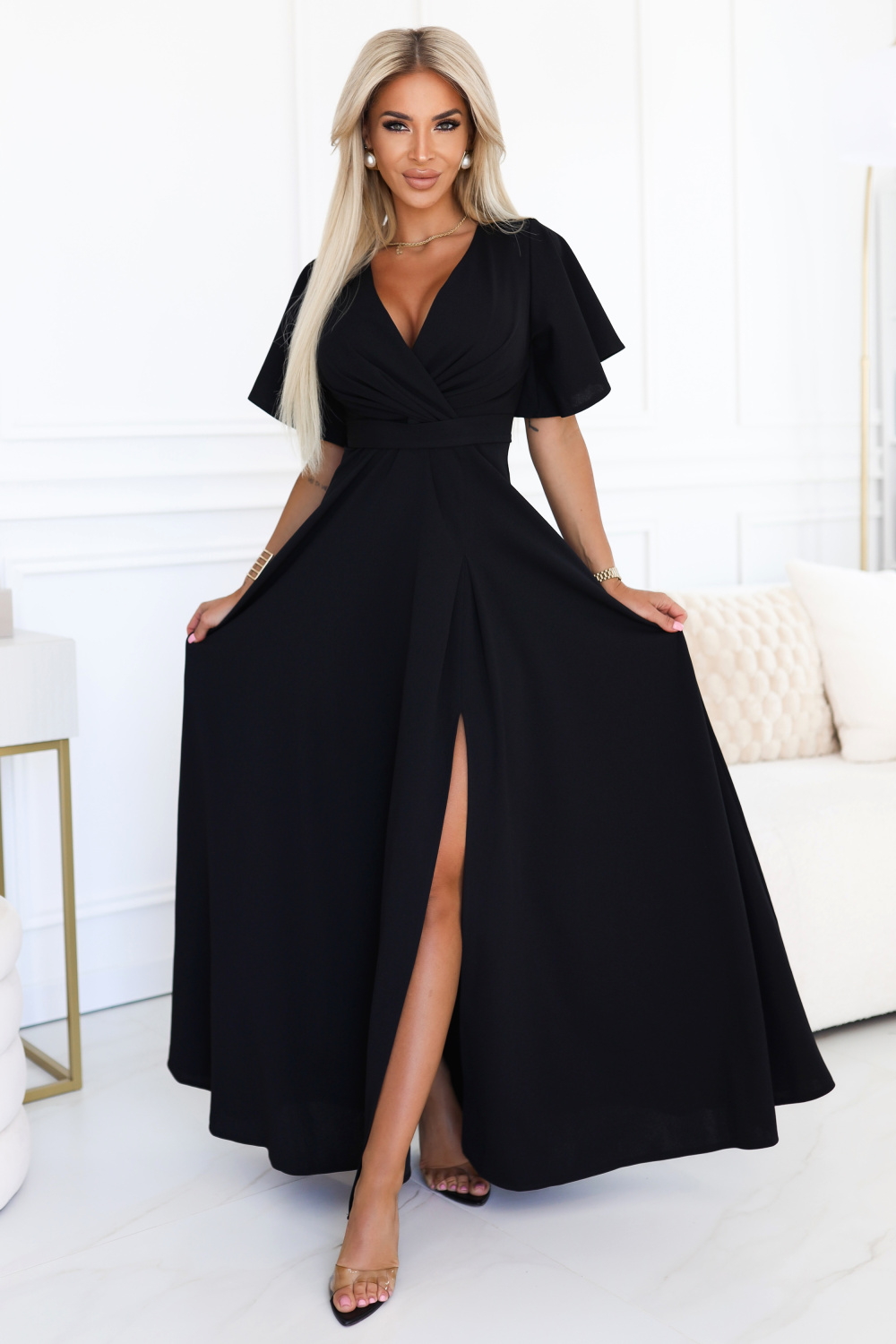 Sukienka Model Jennifer 581-7 Black - Numoco216455 - Czarny