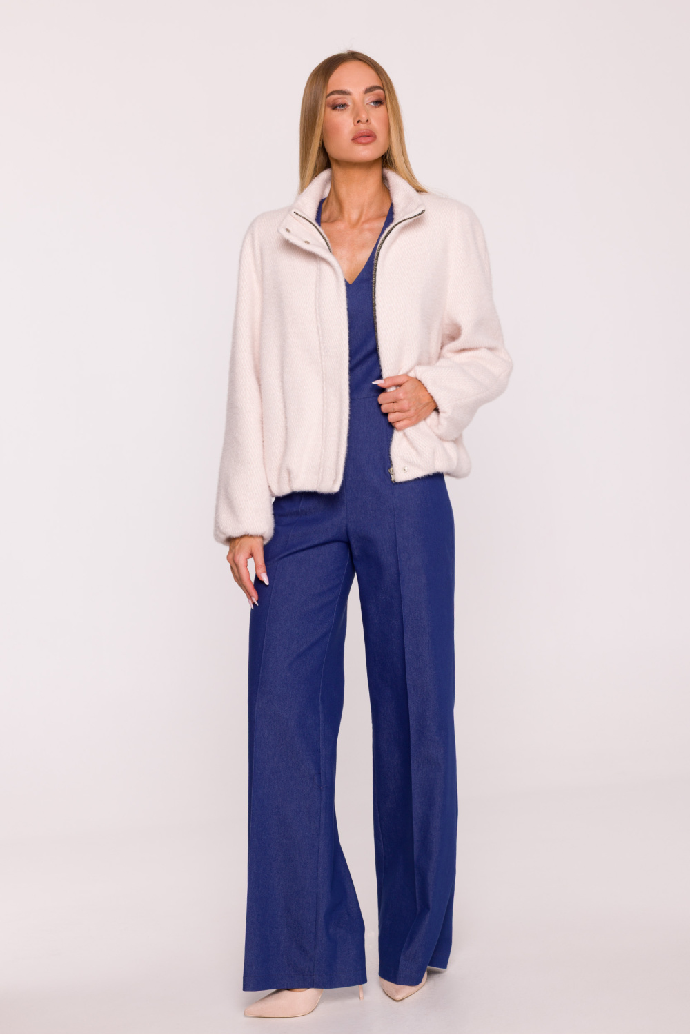 Kurtka Damska Model MOE885 Beige - Moe216574 - Beżowy - obrazek 2