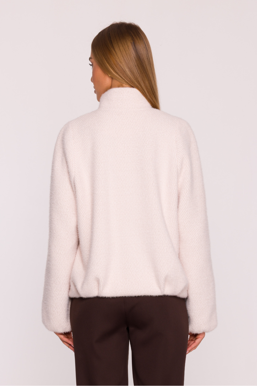 Kurtka Damska Model MOE885 Beige - Moe216574 - Beżowy - obrazek 3