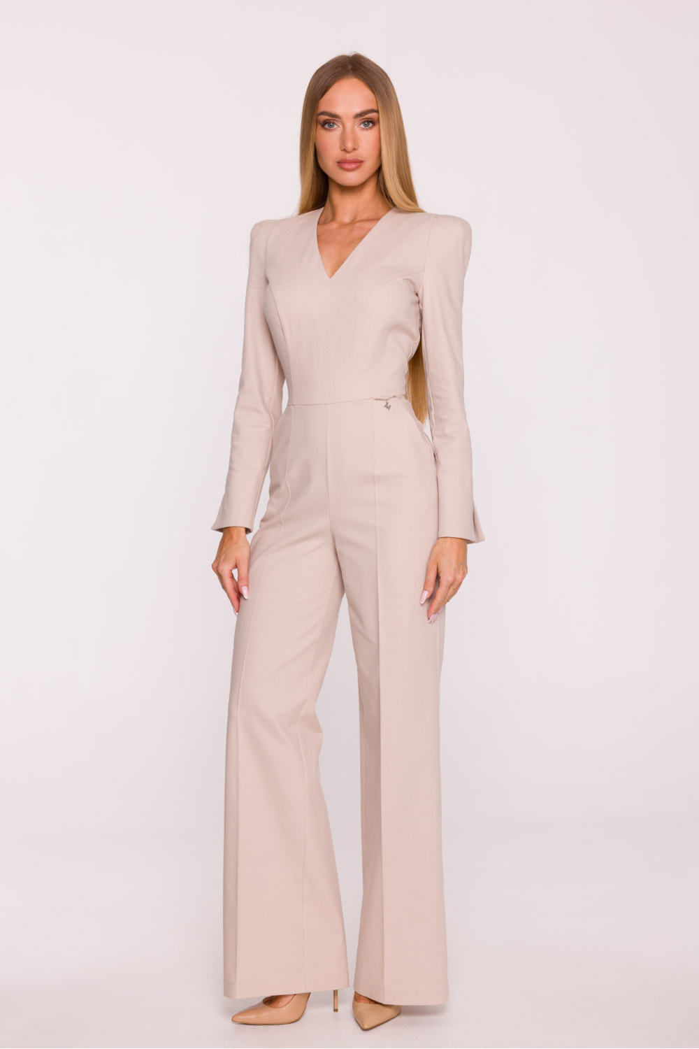 Kombinezon Model MOE883 Beige - Moe216602 - Beżowy