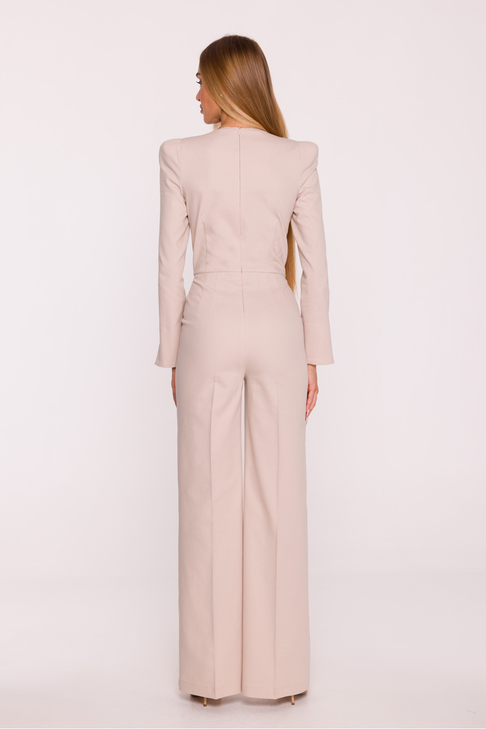 Kombinezon Model MOE883 Beige - Moe216602 - Beżowy - obrazek 2