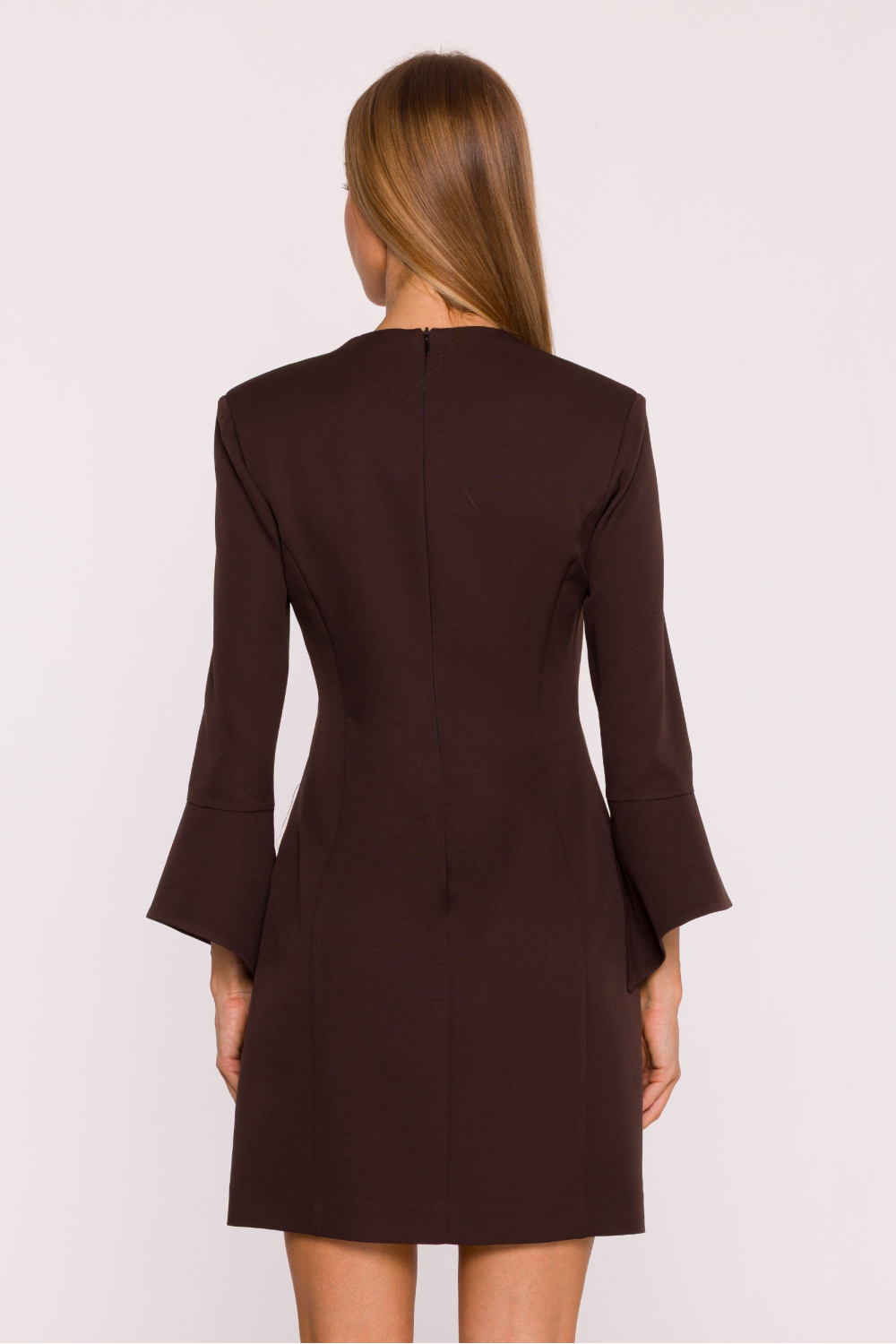 Sukienka Model MOE876 Brown - Moe216607 - Brązowy - obrazek 3