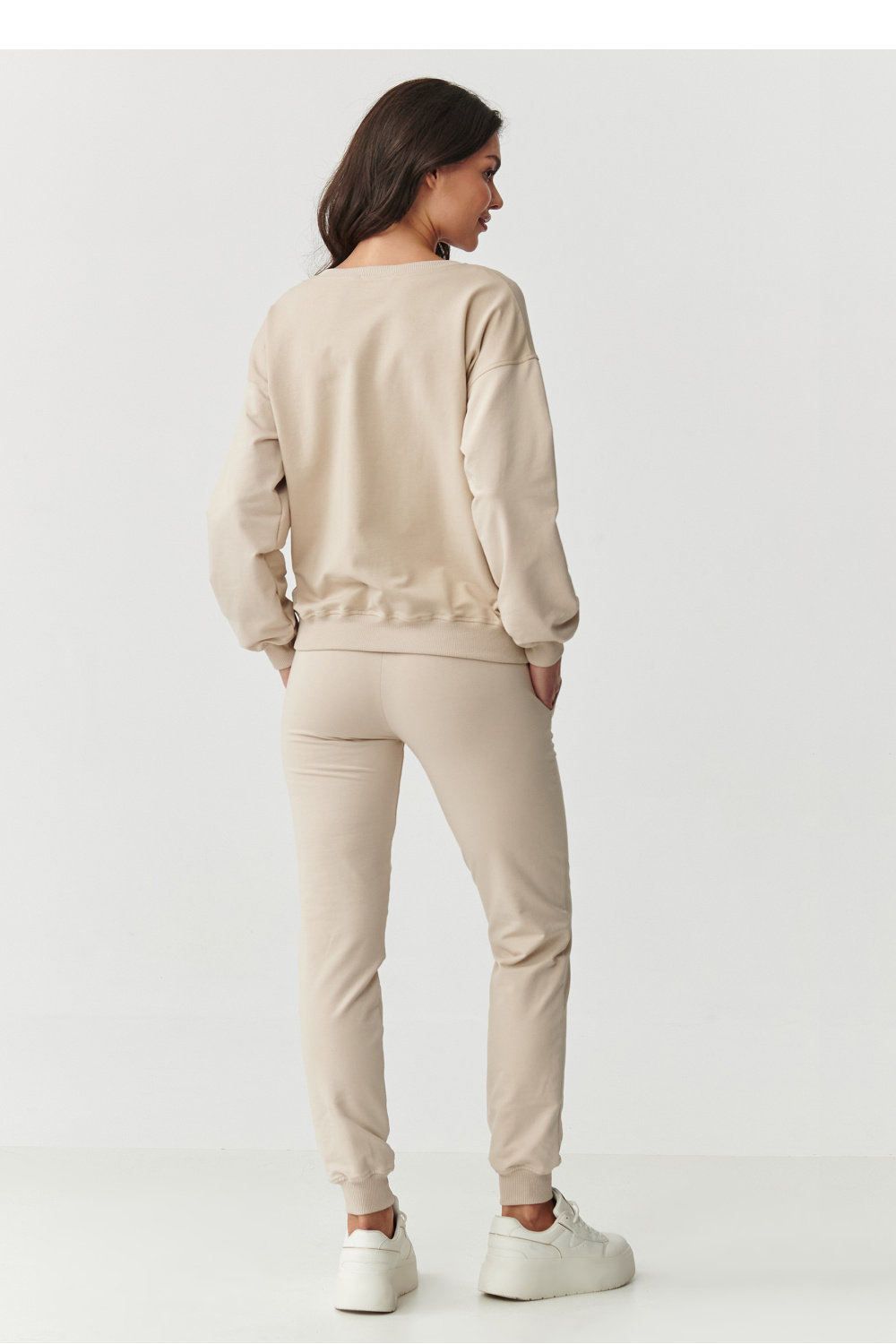 Spodnie Komplet Model M891 Light Beige - Makadamia216923 - Beżowy - obrazek 2
