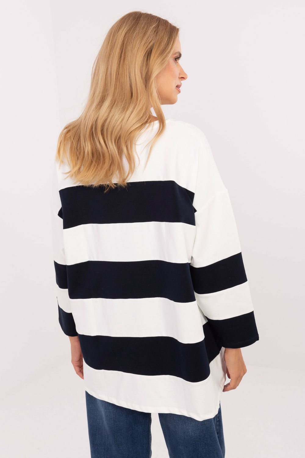 Bluzka Model RV-BZ-A833.50 Navy - Relevance217030 - Granatowy - obrazek 3