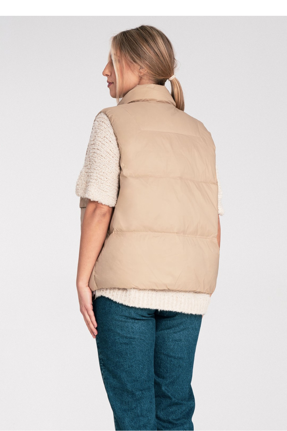 Kamizelka Model M1115 Beige - Figl217068 - Beżowy - obrazek 3