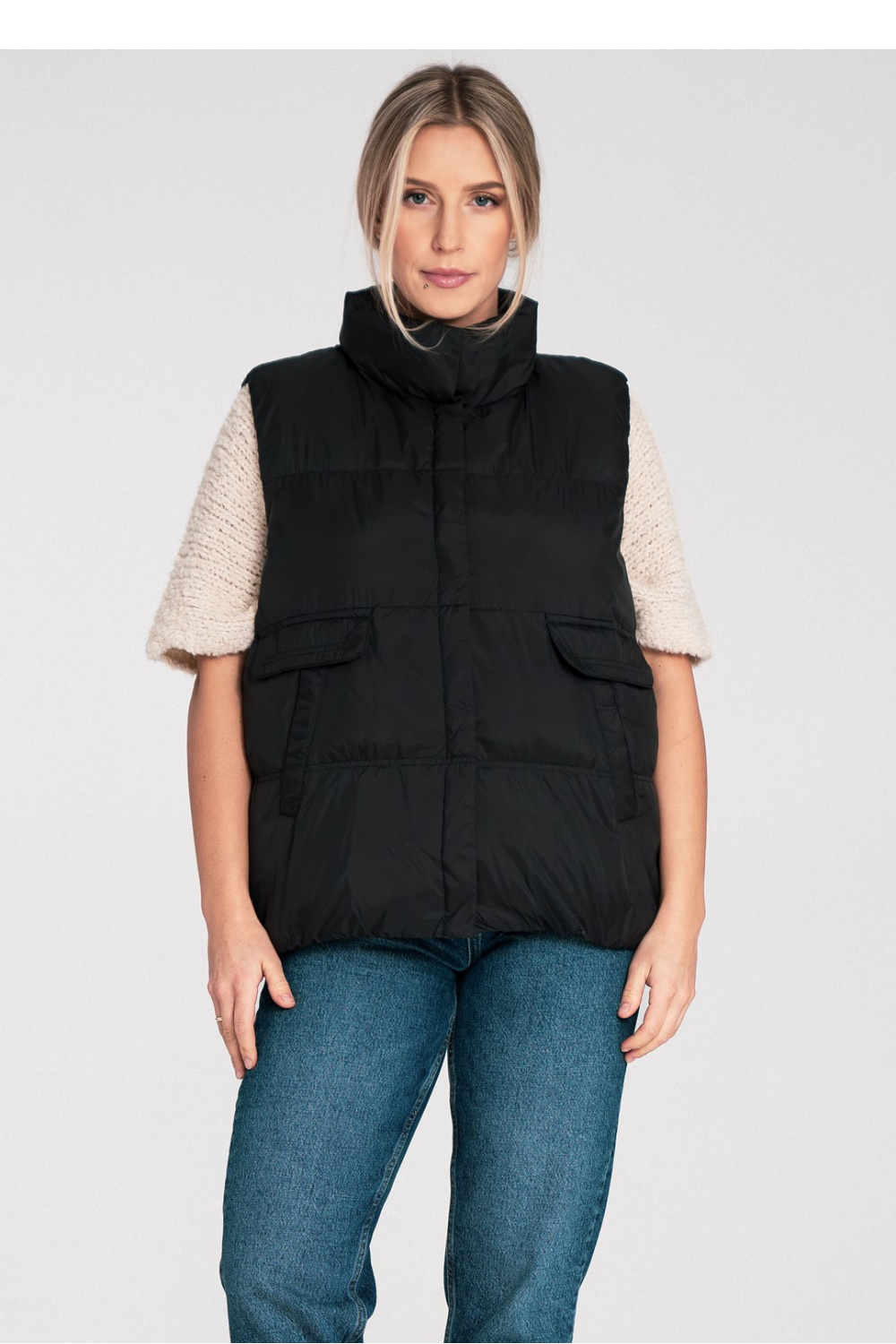 Kamizelka Model M1115 Black - Figl217069 - Czarny - obrazek 2