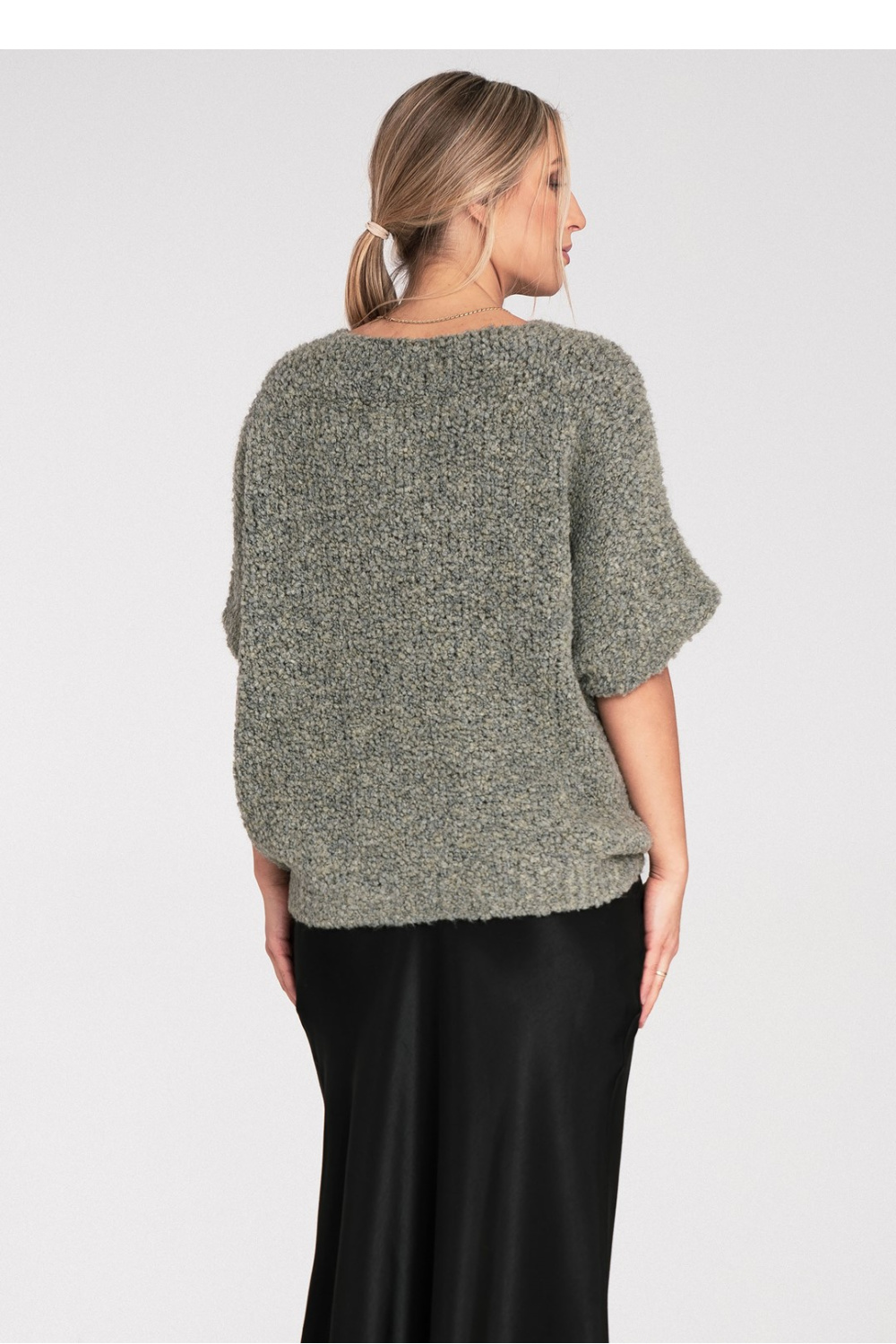 Sweter Damski Model M1109 Green - Figl217070 - Zielony - obrazek 3