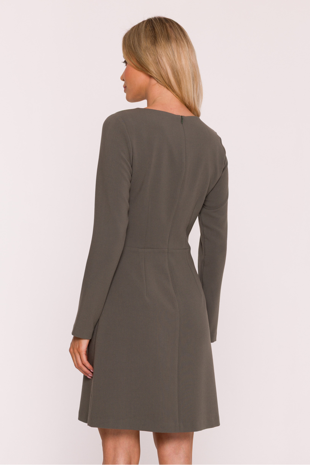 Sukienka Model S419 Khaki - Stylove217260 - Zielony - obrazek 3