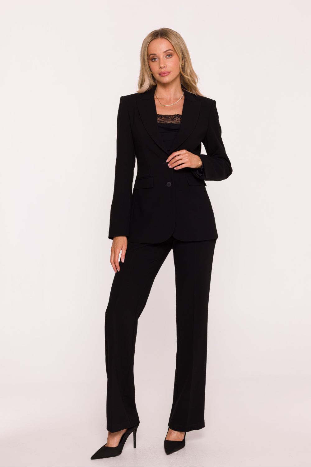Spodnie Damskie Model S418 Black - Stylove217265 - Czarny - obrazek 2