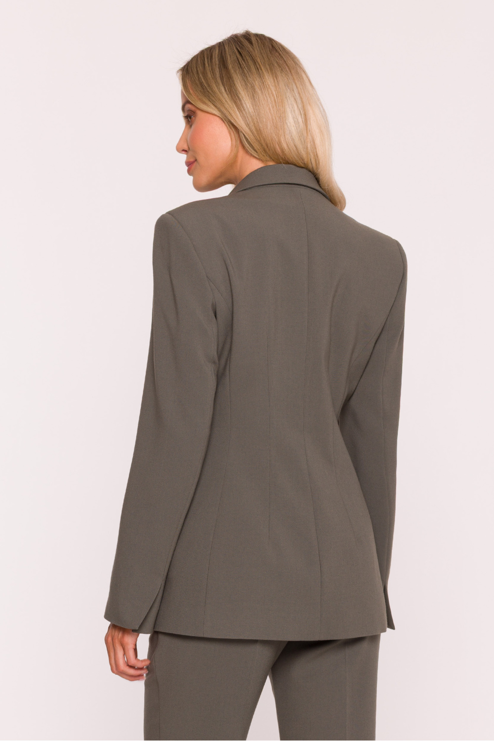 Marynarka Model S417 Khaki - Stylove217268 - Zielony - obrazek 3