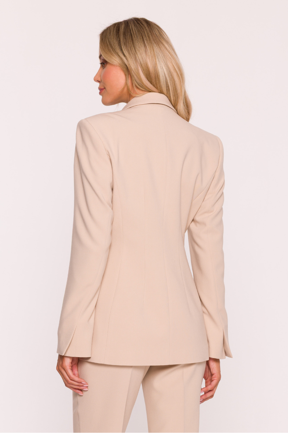 Marynarka Model S417 Beige - Stylove217271 - Beżowy - obrazek 3