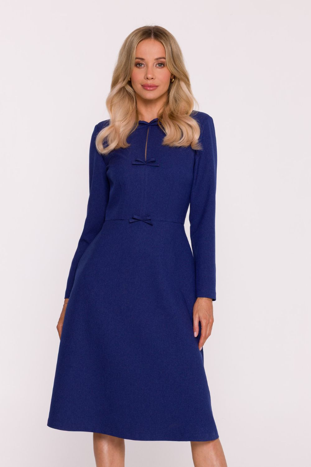 Sukienka Model S413 Blue - Stylove217283 - Niebieski