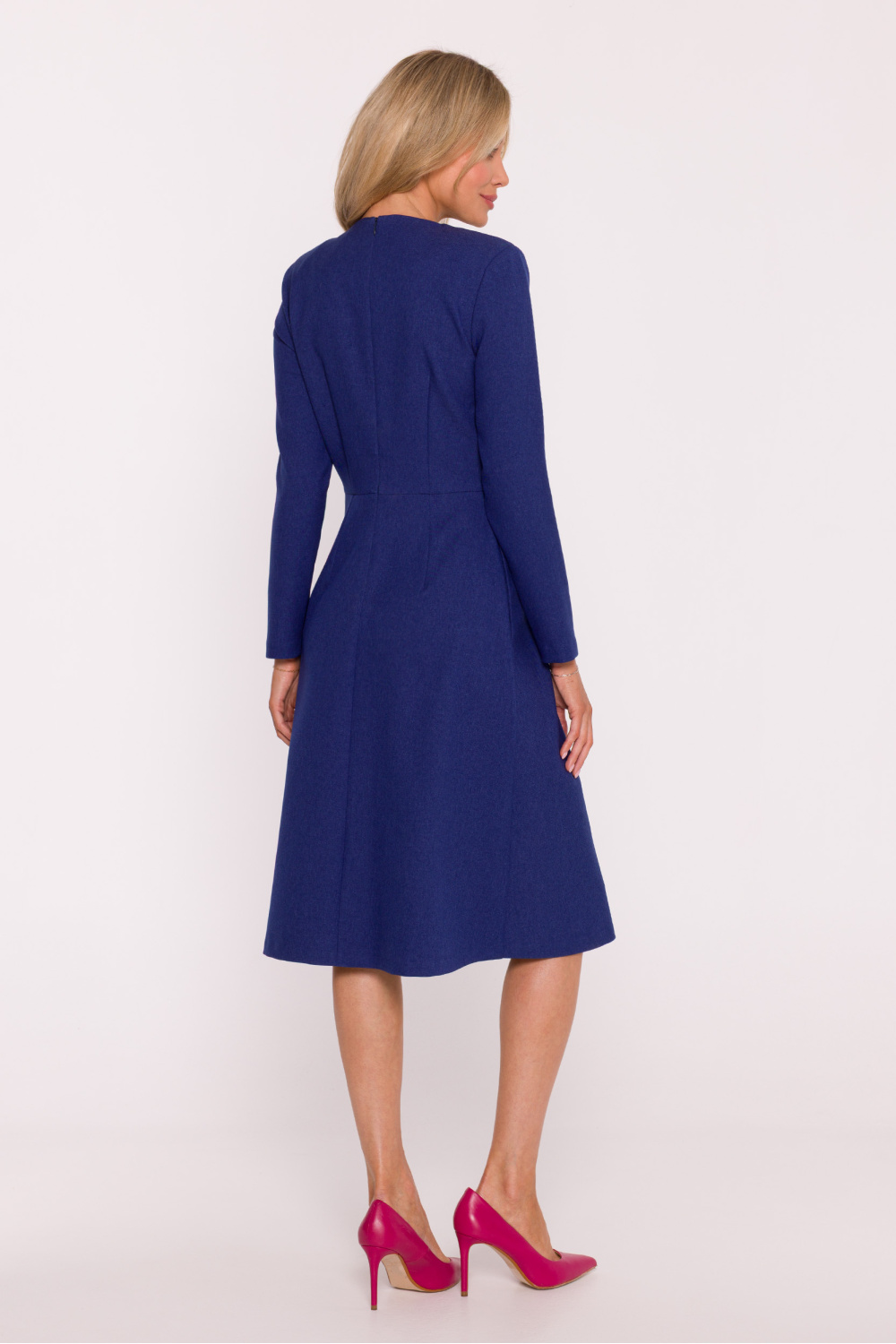 Sukienka Model S413 Blue - Stylove217283 - Niebieski - obrazek 3