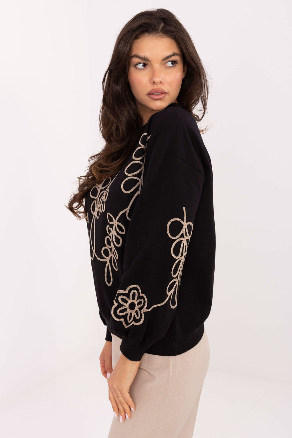 Bluza Damska Model RV-BZ-A175.02 Black - Relevance218383 - Czarny - obrazek 2