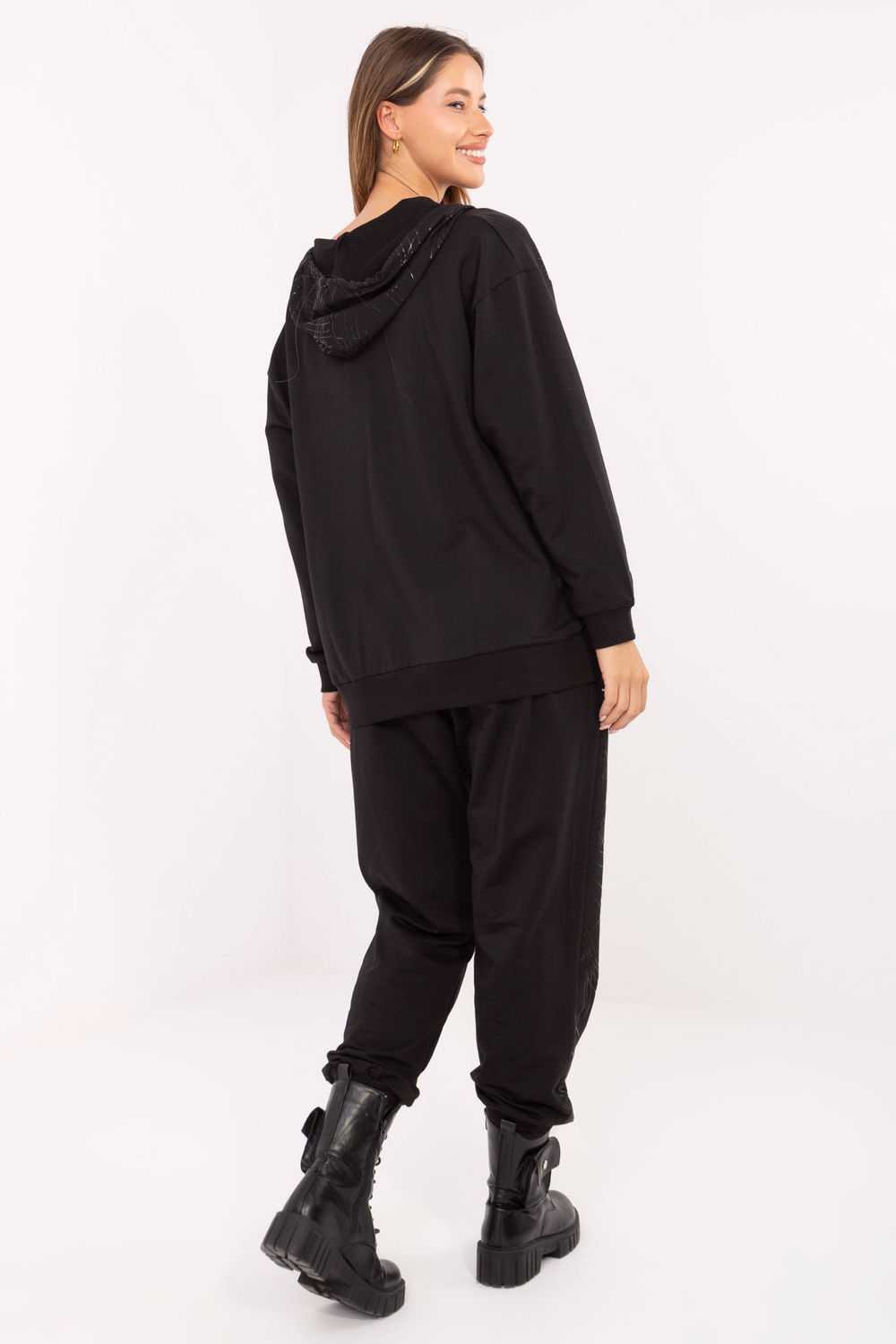 Spodnie Komplet Model RV-KMPL-A881.15 Black - Relevance218605 - Czarny - obrazek 3