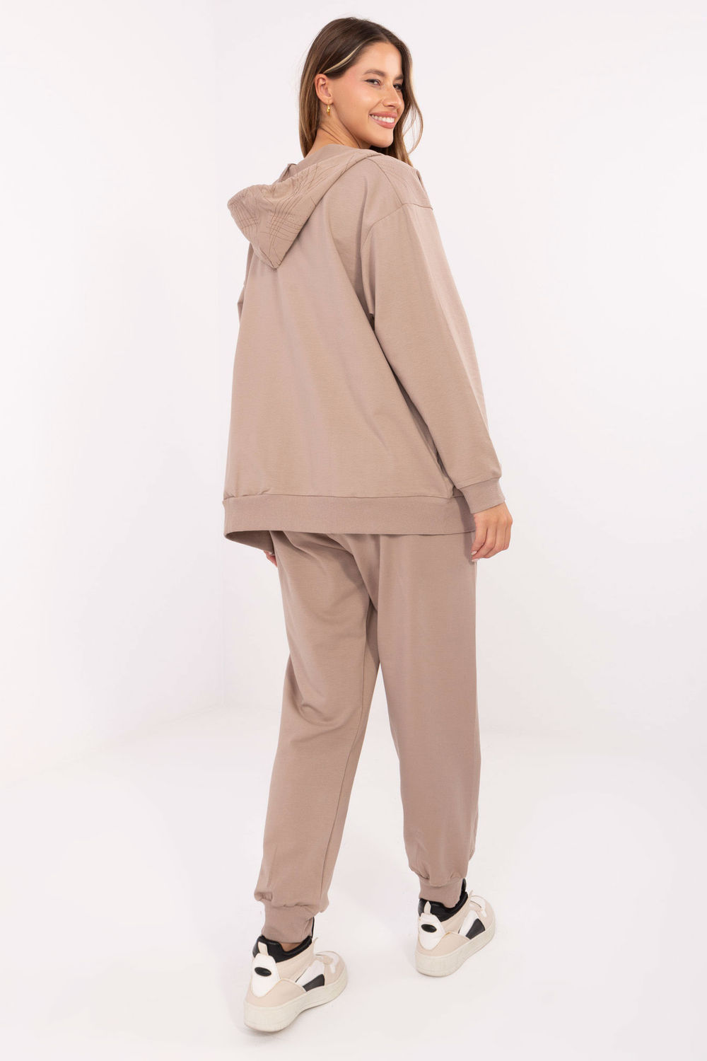 Spodnie Komplet Model RV-KMPL-A881.15 Dark Beige - Relevance218609 - Beżowy - obrazek 3