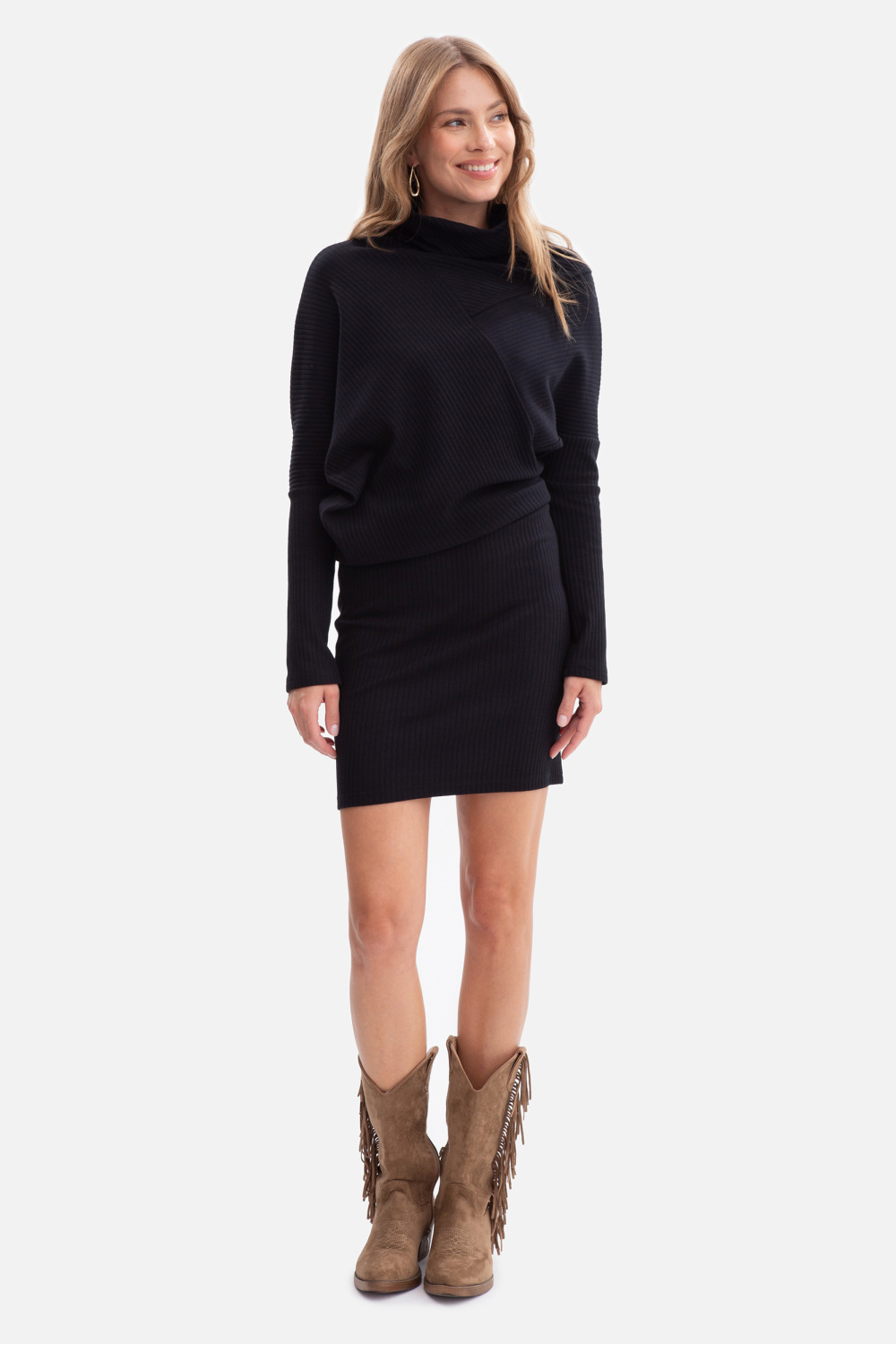 Sukienka Model B309 Black - BeWear218626 - Czarny - obrazek 2