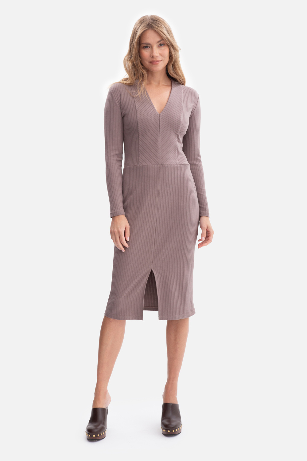 Sukienka Model B307 Cacao - BeWear218634 - Brązowy